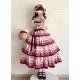 Honey Machine The Cherry Is Ripe Overdress and Tiered Long JSK(3rd Reservation/Full Payment Without Shipping)